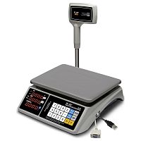 Весы торговые Mertech M-ER 328ACPX-32.5 LED c RS 232 и USB