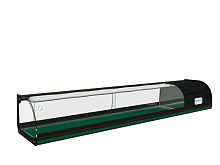 Витрина холодильная Полюс Carboma A37 SM 1,5-1 (ВХСв-1,5 суши-кейс)