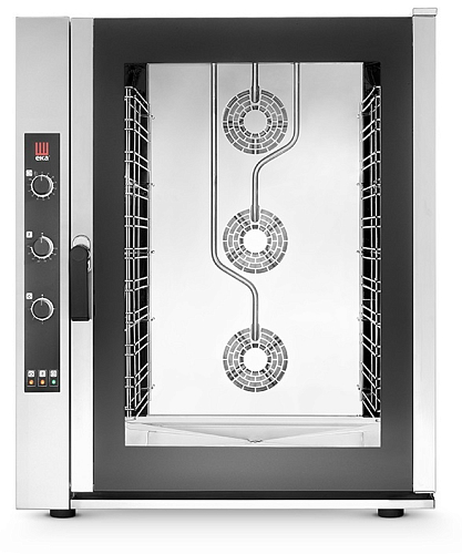 Пароконвектомат Tecnoeka EVOLUTION EKF 1016 UD с универсальными направляющими