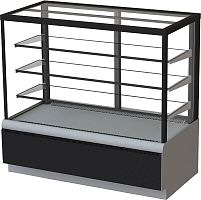 Витрина кондитерская Kayman K-ВК-900 Люкс Квадро Серебро