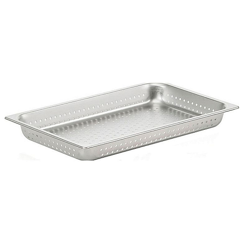 Гастроемкость перфорированная EKSI 11040Е-PF - GN1/1, h 40 мм, нержавеющая сталь