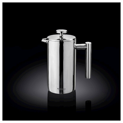 Френч-пресс 800 мл. нерж. Wilmax /1/12/