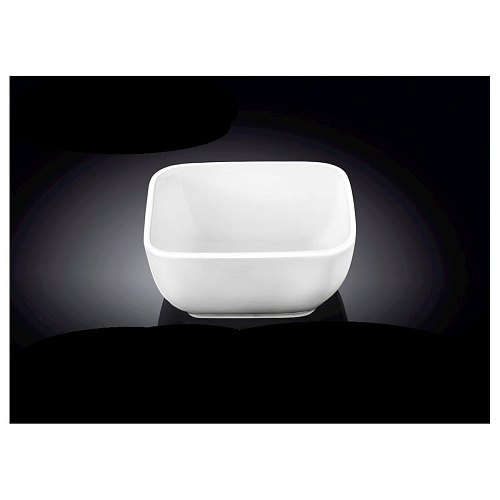 Салатник 75*75 мм. квадр.110 мл. Wilmax /6/144/