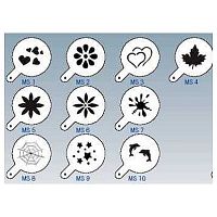 Декоратор для капучино и пирожных набор 10 шт. (KIT MS 1) /1/