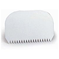 Скребок полипропиленовый 14,5*9,5 см. жесткий /1/