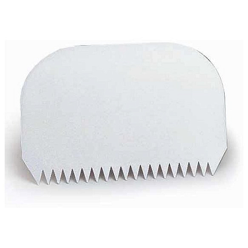 Скребок полипропиленовый 14,5*9,5 см. жесткий /1/