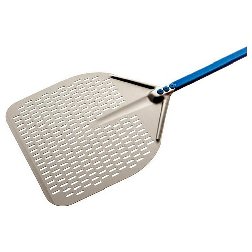 Лопата для пиццы прямоуг. перфорир. 45*45 см. l=120 см. алюм. Azzurra Gimetal /1/