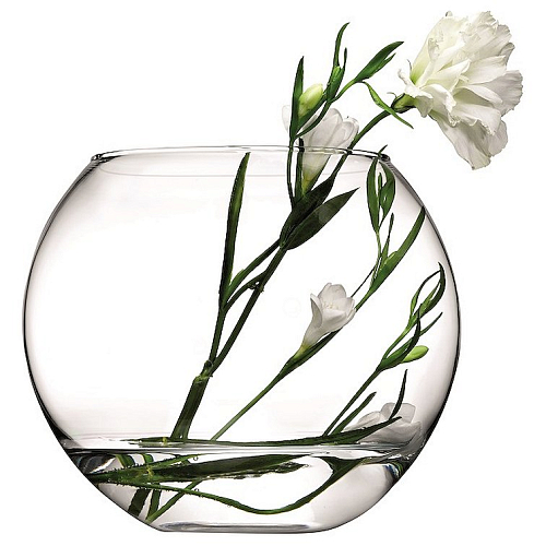 Ваза шар d=230 мм. h=200 мм. 6,5 л. Ботаника Б /4/