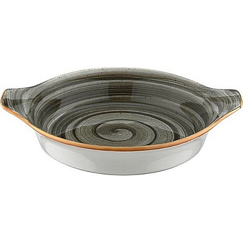 Блюдо овальное 170 мм. с ручками Спейс /1/12/