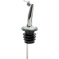 Гейзер нерж. 11,5 см. узкий носик, с откидной крышкой MGSteel /1/600/