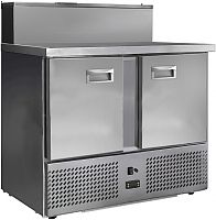 Стол холодильный для пиццы Финист СХСнпц-700-2 (1000х700х1060) (5GN1/6 с крышкой)