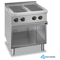 Плита 4 конфорочн. Apach Cook Line APRE-77P
