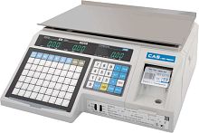 Весы торговые с печатью этикеток CAS LP-06 (1.6)