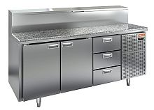 Стол охлаждаемый для пиццы HICOLD PZ1-113/GN (1/3) гранит