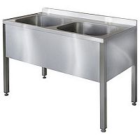 Ванна моечная двойная ITERMA ВЦ-24/1200/600