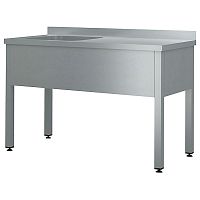 Ванна моечная CRYSPI ВМН Ш 1Л (L=1400, S=700, H=850, G=300)