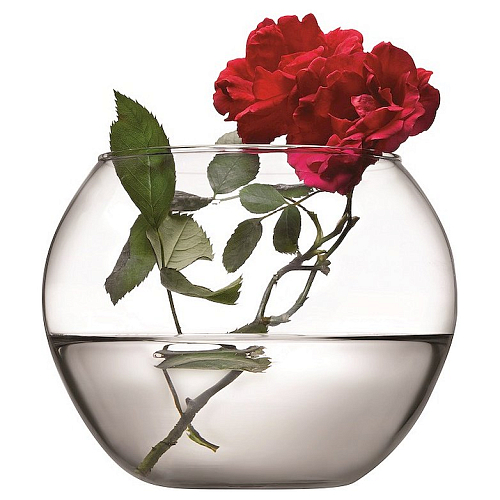 Ваза шар d=150 мм. h=117 мм. Ботаника Б /6/ /1053807/