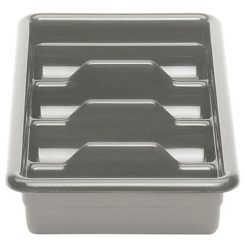 Емкость для столовых приборов 4 секции (светло-серая) Cambro /1/