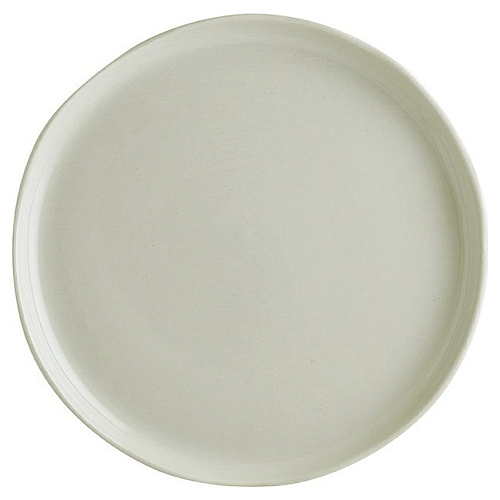 Тарелка d=270 мм. Оливковый, форма Крафт волнистый край Bonna /1/6/