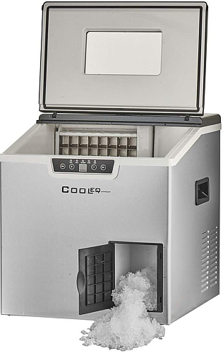 Льдогенератор COOLEQ ZBC-22C кубики, с измельчителем