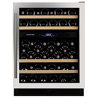 Шкаф винный Dunavox DX-53.130SDSK/DP