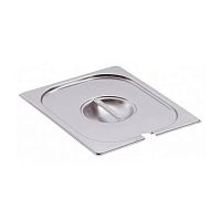 Крышка к гастроемкости Hurakan GD-P 2/3 с отверстием для ложки