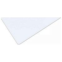 Ценник 77*52 мм. А8 белый без подставки, пластик. APS /1/10/