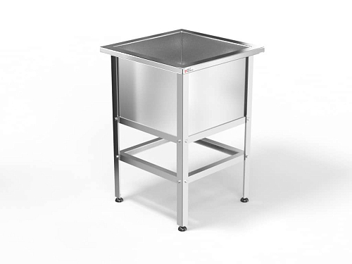 Ванна моечная сварная односекционная GPsteel ВМ-1/530-с+