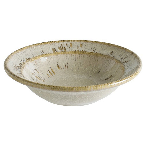 Салатник d=160 мм. 160 мл. h=42 мм. Снэл Песок, форма Гурмэ /1/12/