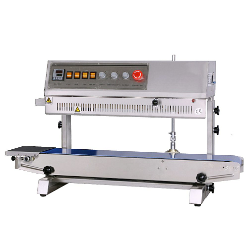 Роликовый конвейерный запайщик вертикальный Hualian Machinery FRM-810II