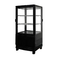 Шкаф-витрина холодильная Koreco RT58L2R black