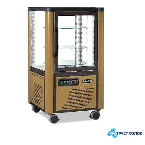 Витрина холодильная SCAIOLA 230 G, цвет золото