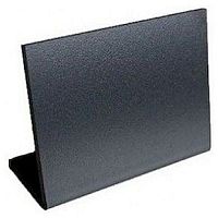 Табличка 210*300 мм. А4 меловая горизонт. L-об. тейбл тент на подставке /1/