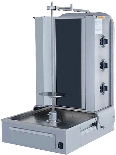 Гриль шаурма T-Lux KGD 3 нижний привод