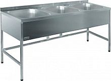 Ванна моечная RADA ВВ3/553-18/7БН