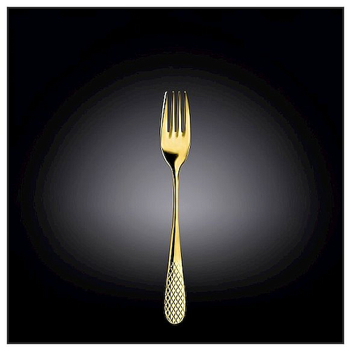 Вилка столовая Джулия Голд 18/10 20 см. 3,5 мм Wilmax /12/24/144/
