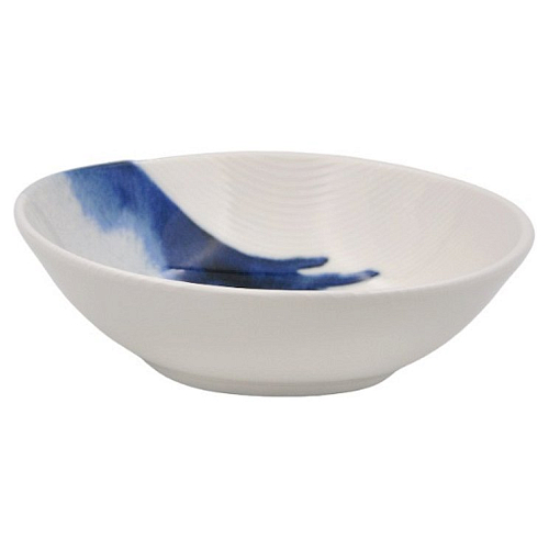 Салатник d=180 мм. 470 мл. h=55 мм. Блю Вэйв, форма Ваго /1/12/