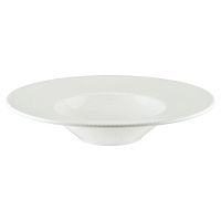 Тарелка для пасты d=280 мм. 400 мл. Ирис Белый, форма Банкет /1/6/
