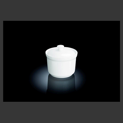 Бульонница 250 мл. б/ручек с крышкой Wilmax (блюдце 996100) /6/36/