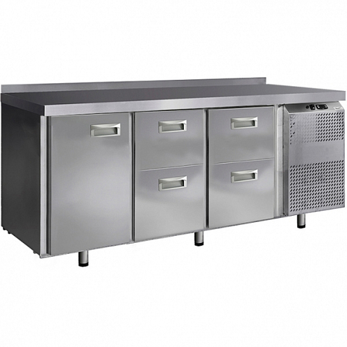 Стол холодильный Финист СХС-700-1/4 (1810х700х850) борт 45мм