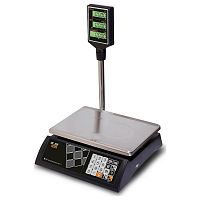 Весы торговые Mertech M-ER 327ACP-15.2 LCD Black