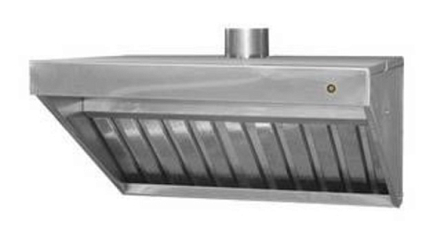 Зонт приточно-вытяжной с жироуловителем Юг-Технология ЗПВП-1500-Н-ЮТ