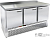Стол морозильный HICOLD GNE 111/BT W камень