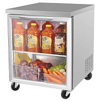 Холодильный стол Turbo Air CMUR-28G со стеклянной дверью