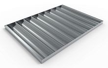 Противень алюминиевый багетный WLBake, 800х600, с перфорацией для камеры расстоечной WLBake серии PF