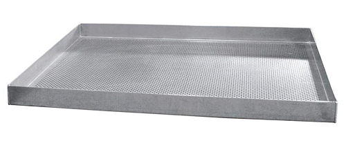 Противень WLBake алюминиевый, 600х400х15, 4 борта, перфорированный