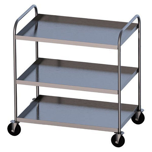 Тележка официантская Юг-Технология ТС-3-Н-ЮТ