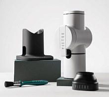 Кофемолка ручная Fiorenzato Pietro с комплектом аксессуаров Arctic White (DARK-T)