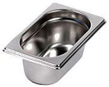 Гастроемкость из нержавеющей стали EKSI E819-4U, 1/9 h 100 мм