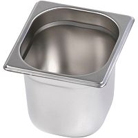 Гастроемкость из нержавеющей стали EKSI E816-6U, 1/6 h 150 мм